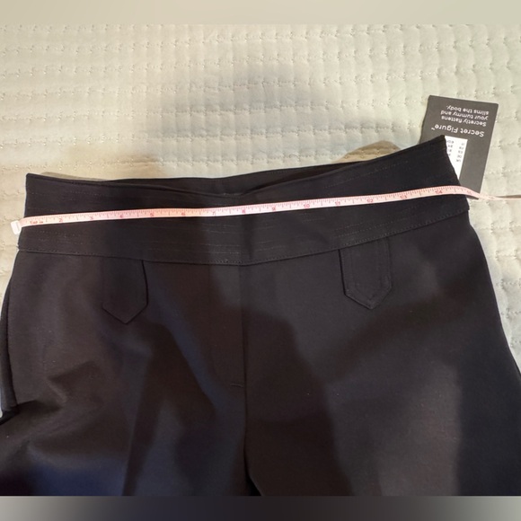 Rekucci Black pants with secret tummy control. Size 6P NWT - Picture 10 of 16